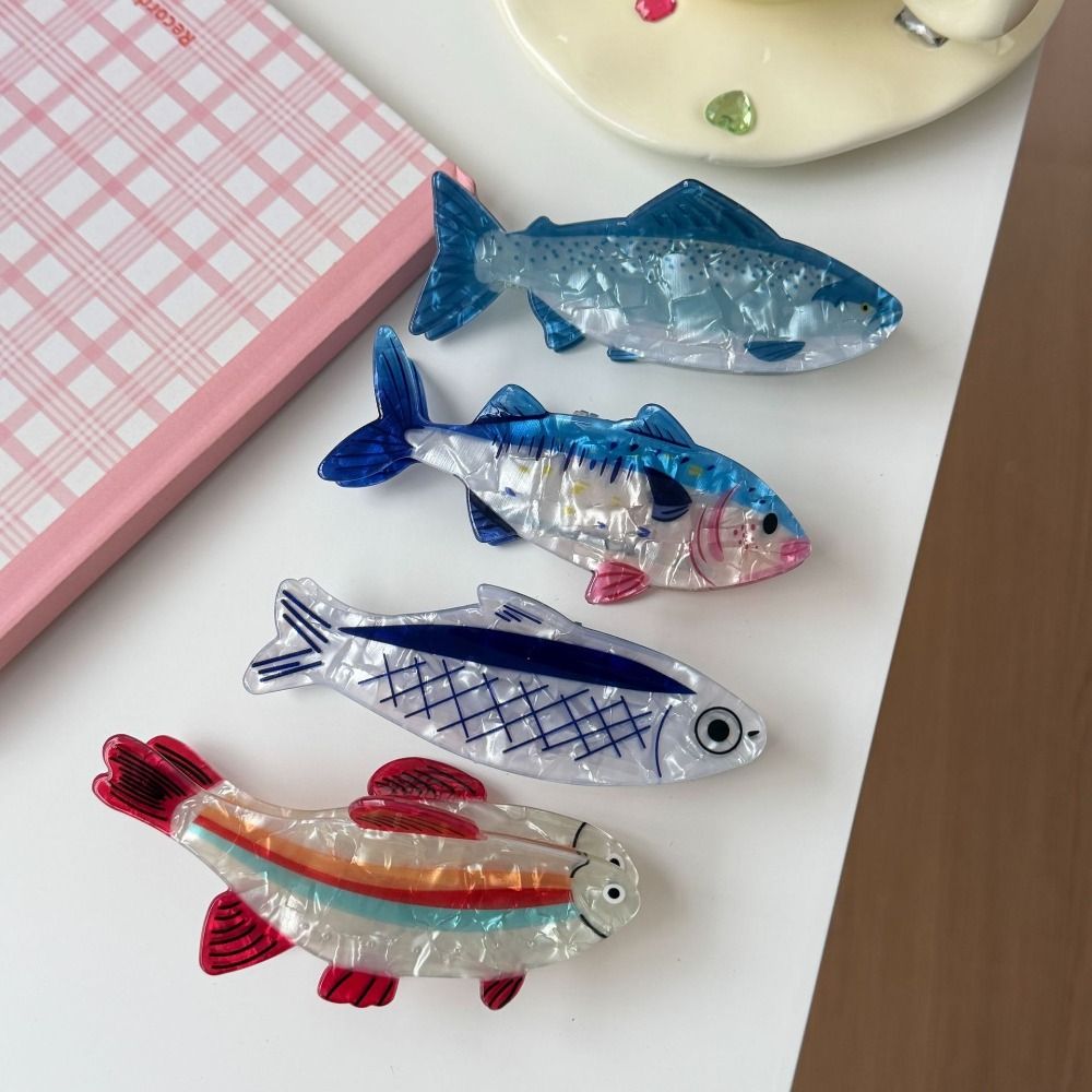 Hairpin Ocean Animal Hair Claw - đánh giá và giá Korean Lifestyle & Kids Boutique